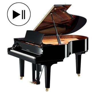 Yamaha C3X Disklavier ENSPIRE PRO PE Zwart hoogglans