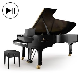 Steinway & Sons D-274 PE SpirioIr Noir poli