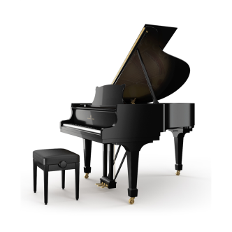 Steinway & Sons M-170 PE Zwart hoogglans