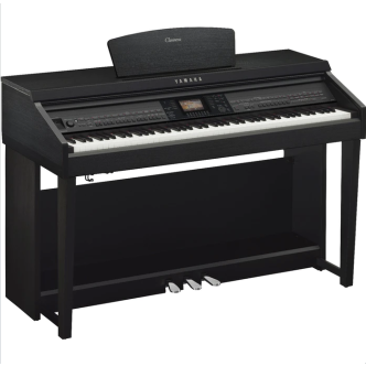 Yamaha Clavinova CVP-701 B Zwart gesatineerd