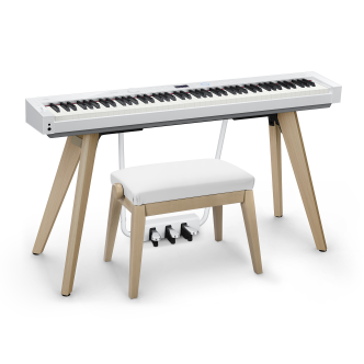 Casio Privia PX-S7000 BUNDLE WE White satin