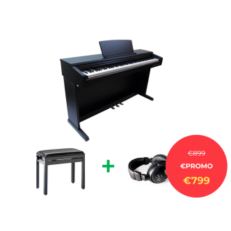 Doutreligne MHP-1000 BUNDLE B Black satin