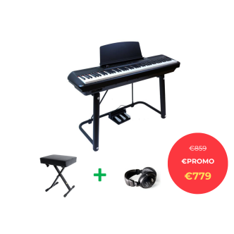 Doutreligne MSP-400 PREMIUM BUNDLE B Black satin