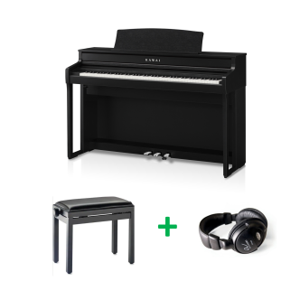 Kawai CA-501 PACK B Noir satiné