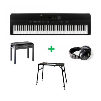 Kawai ES-520 PACK B Noir satiné