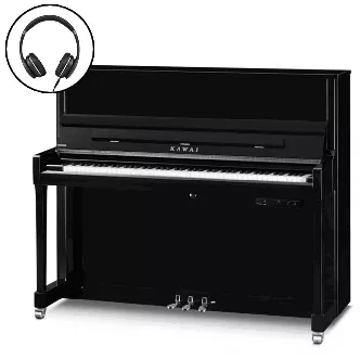 Kawai K300 AURES2 PE Noir poli