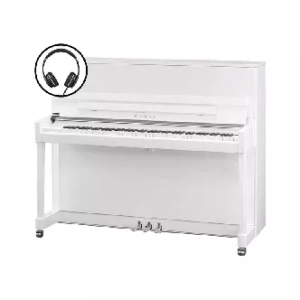 Kawai K300 AURES2 PWH Wit hoogglans
