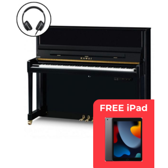 Kawai K300 AURES2 PE Zwart hoogglans