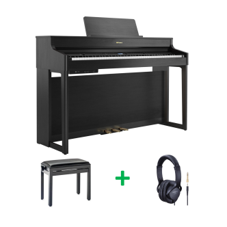 Roland HP702 PACK CH Noir satiné