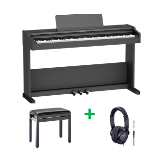 Roland RP107 PACK BK Noir satiné