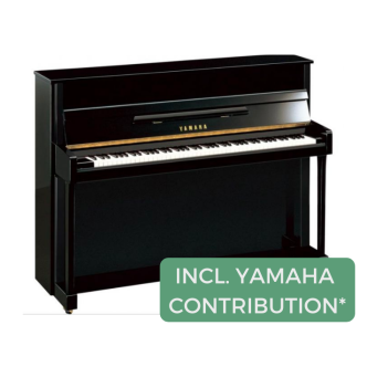 Yamaha B2 PE Zwart hoogglans