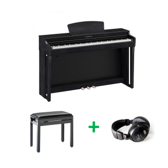 Yamaha Clavinova CLP-725 PACK B Noir satiné