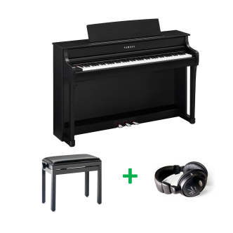Yamaha Clavinova CLP-845 PACK B Noir satiné