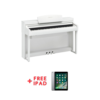 Yamaha Clavinova CSP-170 WH Wit gesatineerd