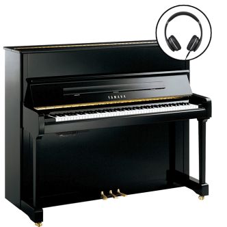 Yamaha P121 SH3 Zwart hoogglans