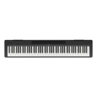 Yamaha P-145 B Zwart gesatineerd