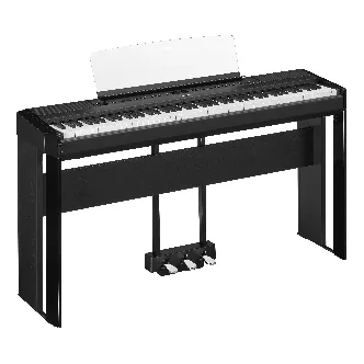 Yamaha P-525 PREMIUM BUNDEL B Zwart gesatineerd