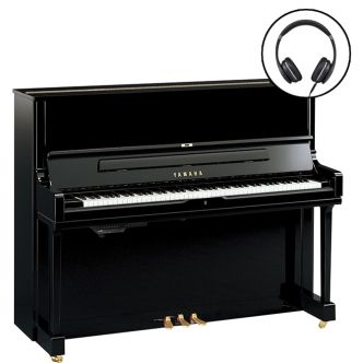 Yamaha U1 SH3 PE Zwart hoogglans