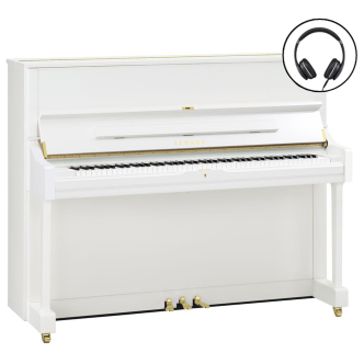 Yamaha U1 SH3 PWH Blanc poli