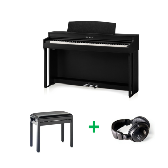 Kawai CN-301 PACK B Noir satiné