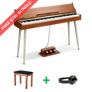 Donner DWP-10 BUNDLE Walnut satin