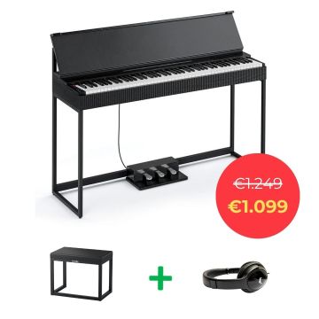 Donner DWP-40 BUNDLE Black satin