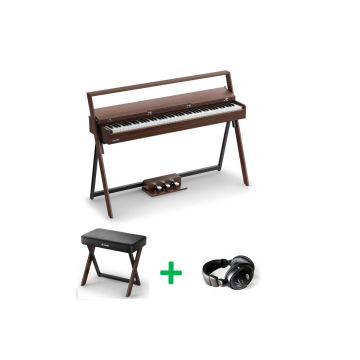 Donner DWP-50 BUNDLE Walnut satin