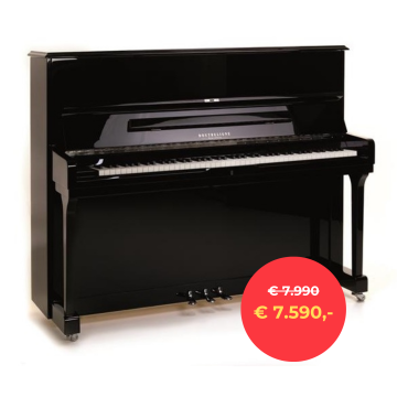 Doutreligne Classique II PE Zwart hoogglans