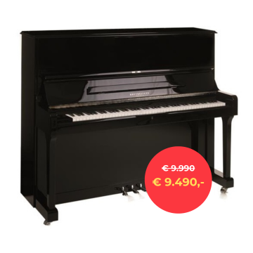 Doutreligne Concerto II PE Zwart hoogglans