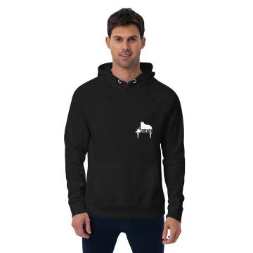 Hoodie I Love Piano - Noir L