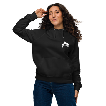 Hoodie I Love Piano - Noir S