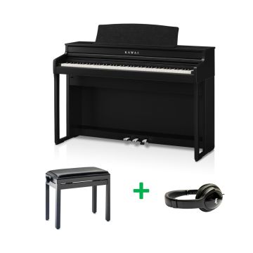 Kawai CA-401 BUNDLE B Black satin