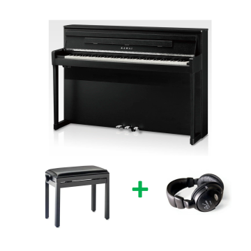 Kawai CA-901 BUNDEL B Zwart gesatineerd