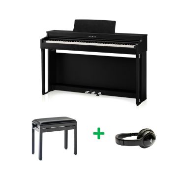 Kawai CN-201 BUNDLE B Black satin