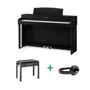Kawai CN-301 BUNDLE B Black satin