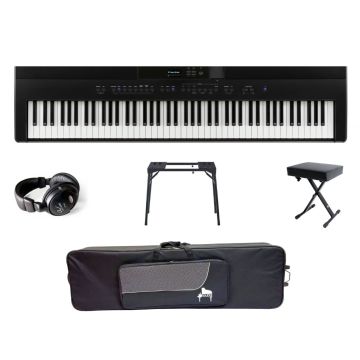 Kawai ES-520 PORTABLE BUNDLE B Black satin