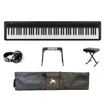 Kawai ES-60 PORTABLE BUNDEL B Zwart gesatineerd