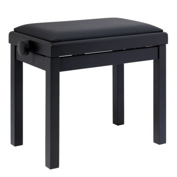 Banc réglable Premium Noir Satiné Skai