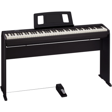Roland FP-10 PREMIUM BUNDLE BK Black satin
