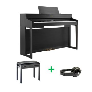 Roland HP702 PACK CH Noir satiné