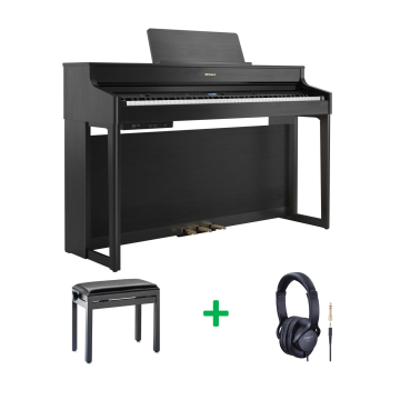 Roland HP702 BUNDLE CH Black satin