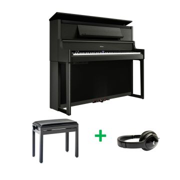 Roland LX9 BUNDLE CH Black satin