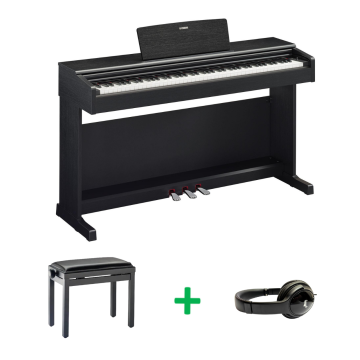 Yamaha Arius YDP-145 BUNDLE B Black satin