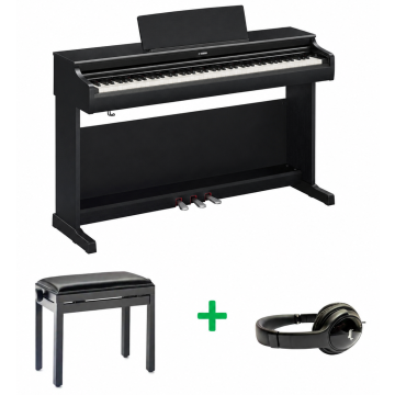 Yamaha Arius YDP-166 PACK B Noir satiné