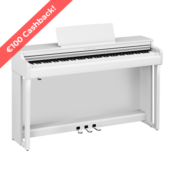 Yamaha Clavinova CLP-825 WH Wit gesatineerd