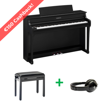 Yamaha Clavinova CLP-845 PACK B Noir satiné