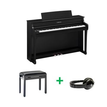 Yamaha Clavinova CLP-845 BUNDLE B Black satin