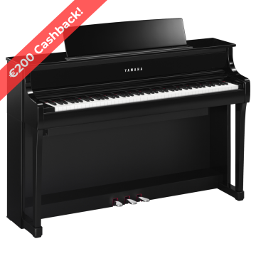Yamaha Clavinova CLP-875 PE Noir poli