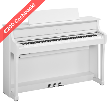 Yamaha Clavinova CLP-875 WH White satin