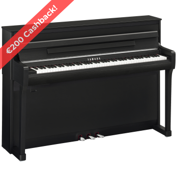 Yamaha Clavinova CLP-885 B Zwart gesatineerd